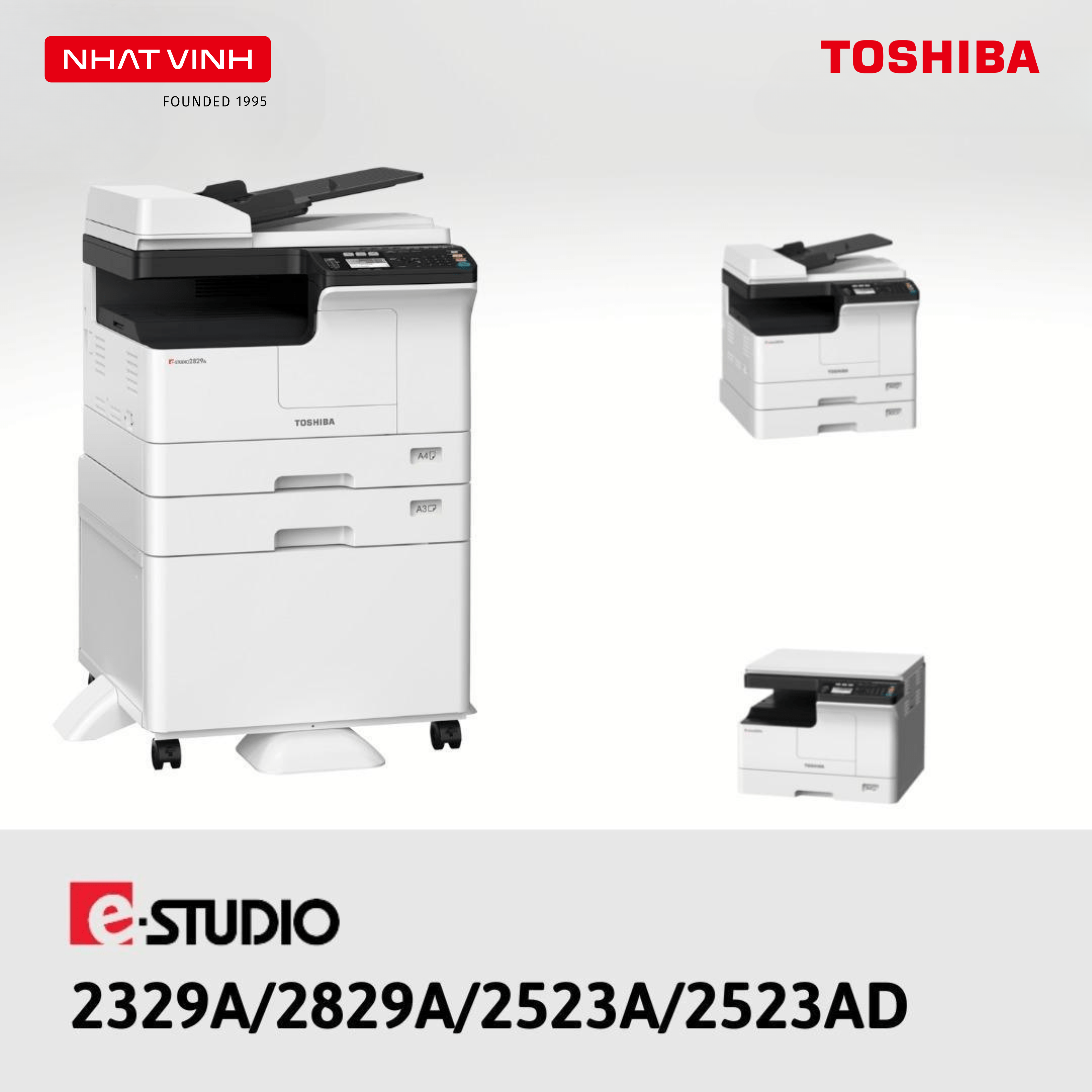 Máy Photocopy A3 Đen Trắng Toshiba E-Studio 2829A